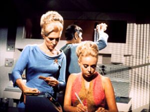 Barking up the Muse Tree | Jespah | Janet Gershen-Siegel | Nurse Chapel and a female crew member | Character Sexuality